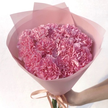 Букет "Розовые гвоздики"