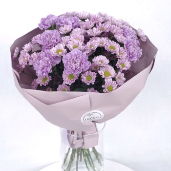 Букет "Сиреневый дуэт"