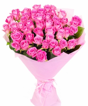 Букет из роз "Розовые мечты"