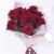 Букет "Соло бордо"
