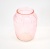 Ваза для цветов стекло розовая