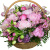 Букет сборный в корзине "Этель"